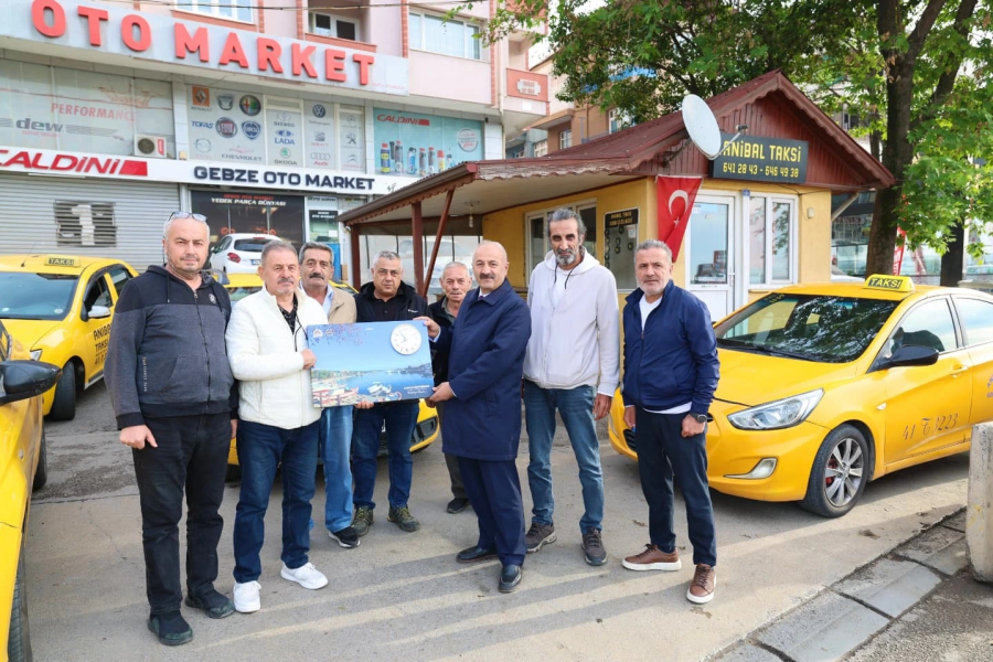 Büyükgöz yeni haftaya taksicilerle başladı