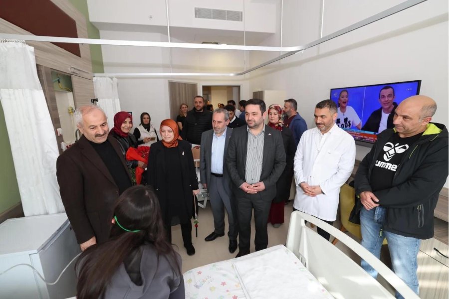 Büyükgöz’den Hastalar Moral Ziyareti 