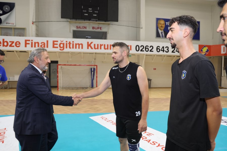 Başkan Büyükgöz’den Sporcu Kent Gebze Vurgusu