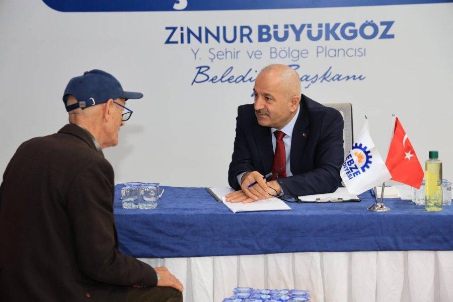 Başkan Büyükgöz hemşerilerini Halk Buluşmalarında Ağırlıyor