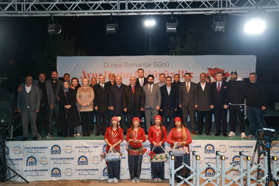 Gebze Belediyesi’nden Romanlar Günü Programı: Aynı Bağın Gülüyüz Biz