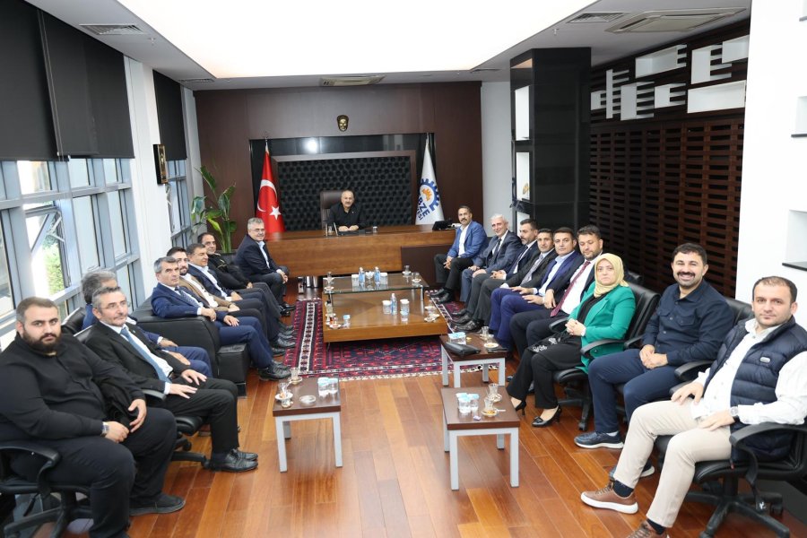 Milletvekilleri Yaman ve Tipioğlu’ndan Başkan Büyükgöz’e Ziyaret