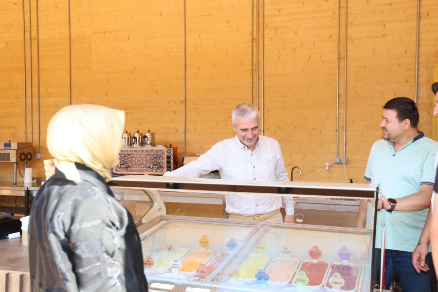 Cuma Köy Mesire Alanına “Güzide Orman Kafe” Açıldı