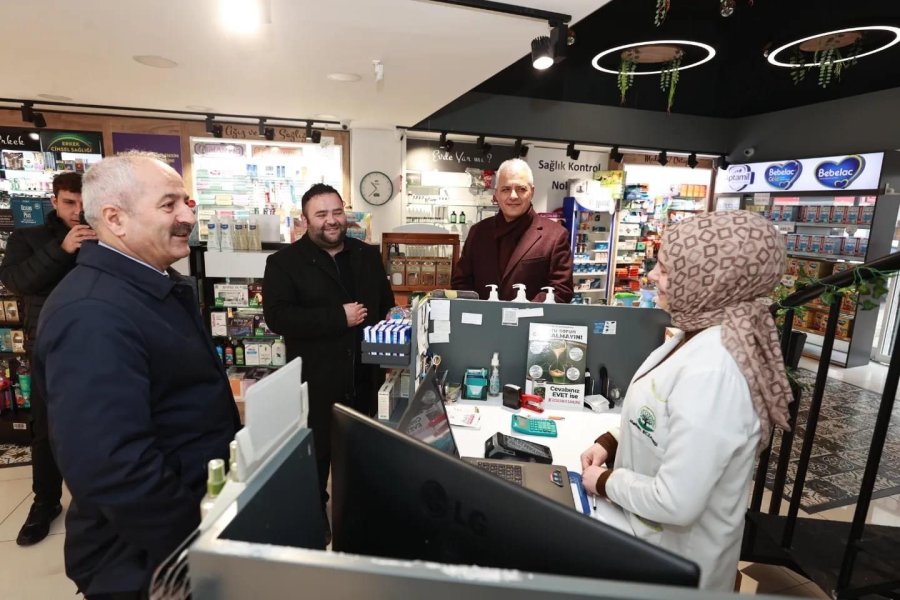 Başkan Adayı Büyükgöz Bağdat Esnaflarını Dinledi 