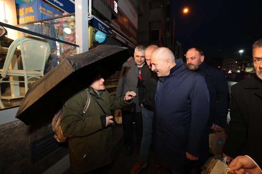 Başkan Adayı Büyükgöz, hemşerilerini işe uğurladı