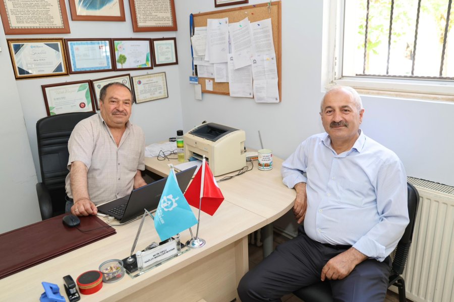 Başkan Büyükgözden Mahalle Muhtarlarına Ziyaret