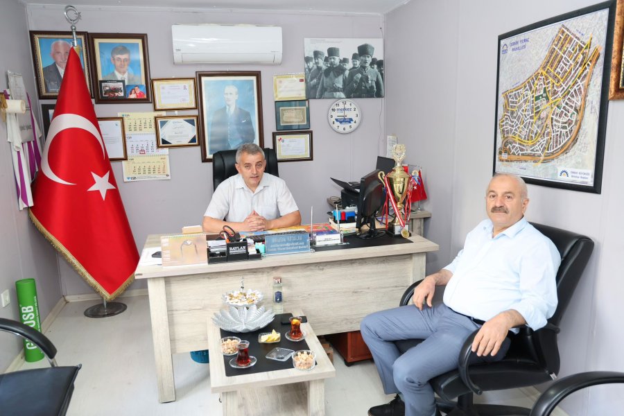 Başkan Büyükgözden Mahalle Muhtarlarına Ziyaret