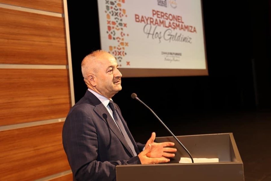 Başkan Büyükgöz, Mesai Arkadaşlarıyla Bayramlaştı