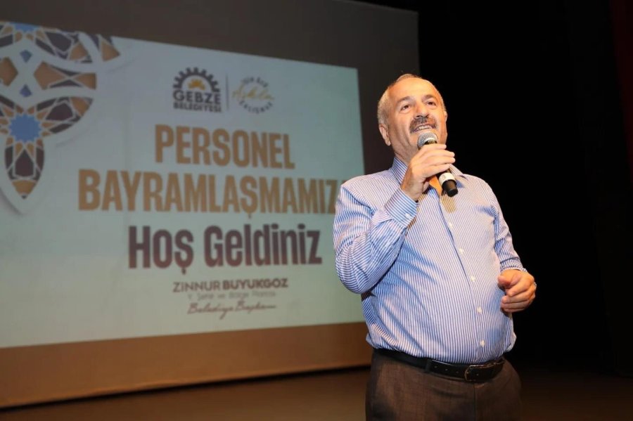 Başkan Büyükgöz, Mesai  Arkadaşlarıyla Bayramlaştı