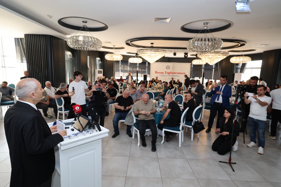 Başkan Büyükgöz Bölge Basınıyla Buluştu