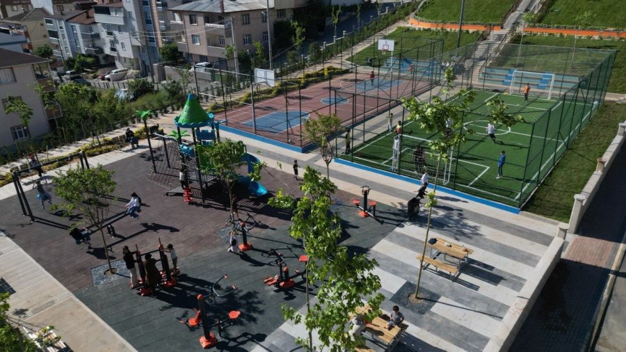 Başkan Büyükgöz’den Ulus Gençlerine Armağan;  Tam Donanımlı Konsept Park   