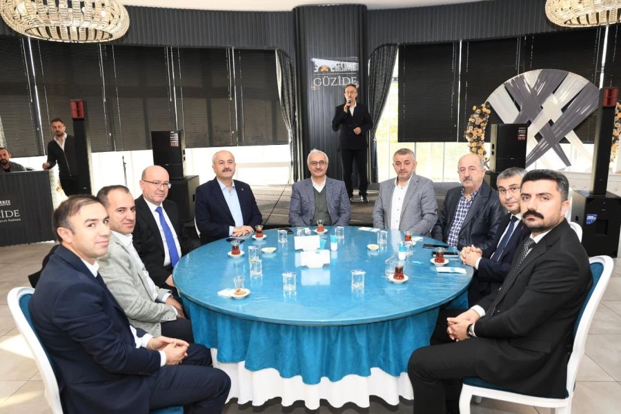 Başkan Büyükgöz  Muhtarları Ağırladı