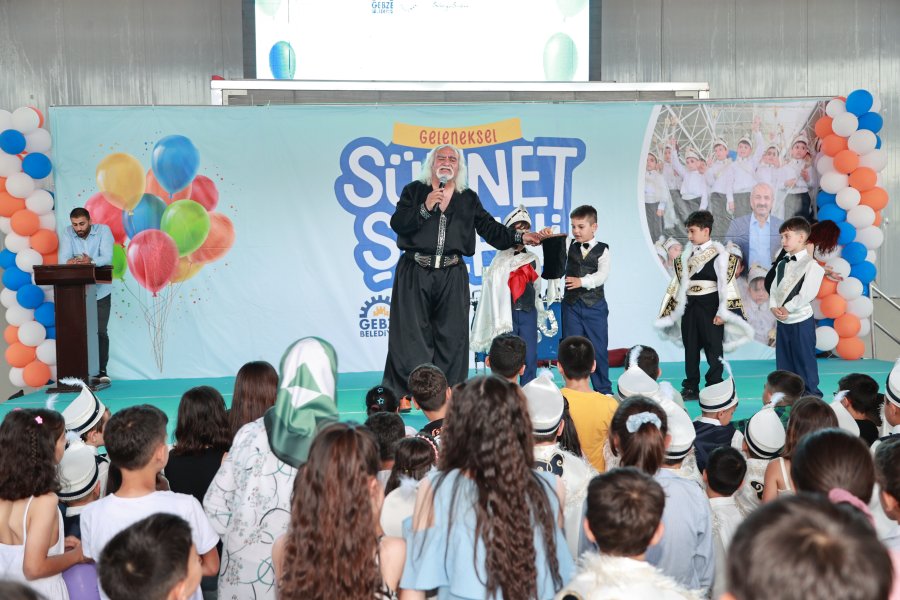 Gebze’de Geleneksel Sünnet Şöleni