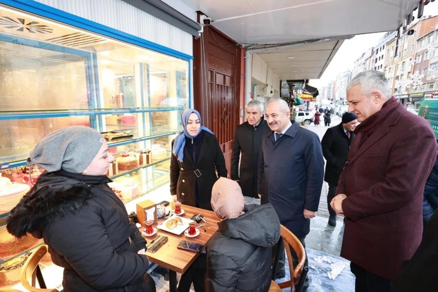 Başkan Adayı Büyükgöz Bağdat Esnaflarını Dinledi 