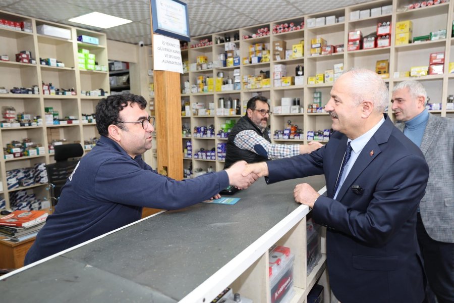 Cumhur İttifakı Başkan Adayı Büyükgöz Kocabeton Sanayi’de 