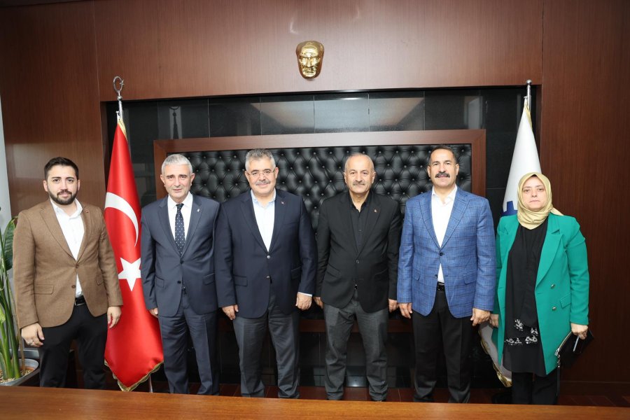 Milletvekilleri Yaman ve Tipioğlu’ndan Başkan Büyükgöz’e Ziyaret