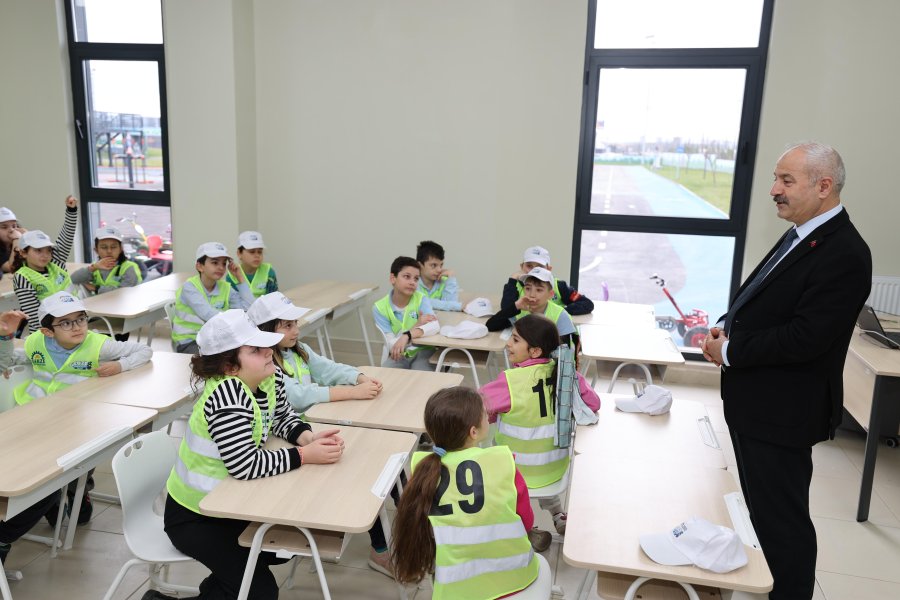 Modern Trafik Eğitim Parkında Dersler Başladı