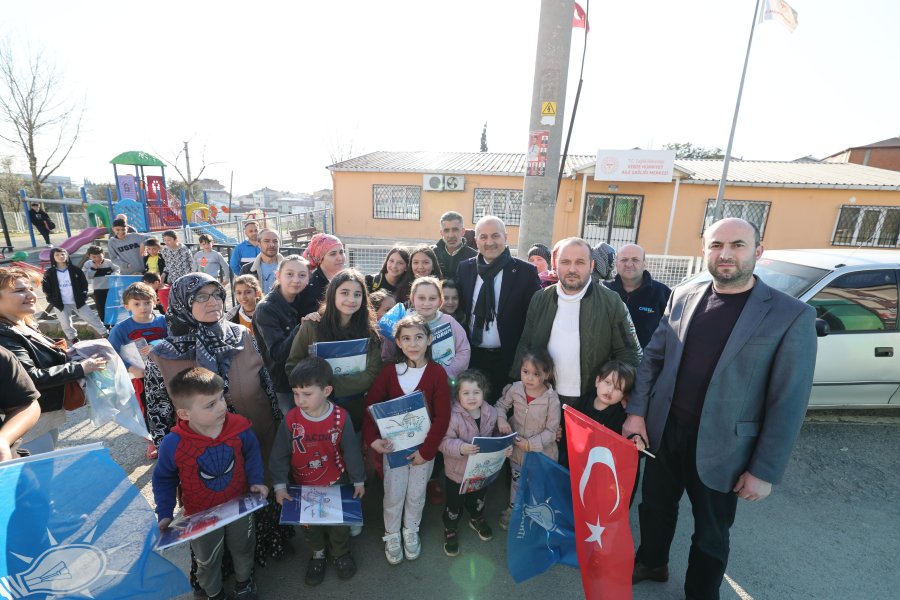 Başkan Adayı Büyükgöz Altı Mahalleyi Turladı