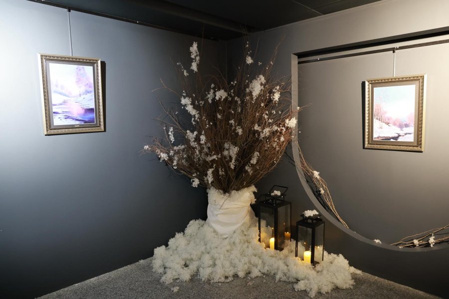  Gebze Sanat Galerisi’nde Sonbahar ve Kış Temalı Resim Sergisi