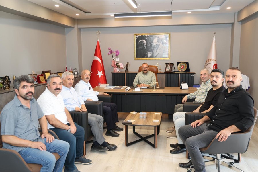 Başkan Büyükgöz’den Pazarcılar Odasına Ziyaret