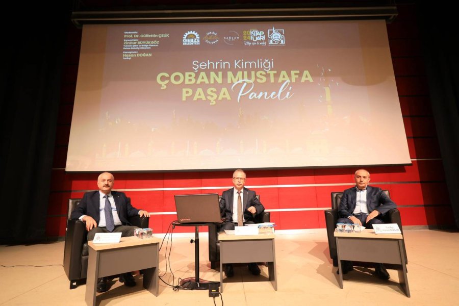 Gebze Kitap Fuarında  Ç. Mustafa Paşa Paneli