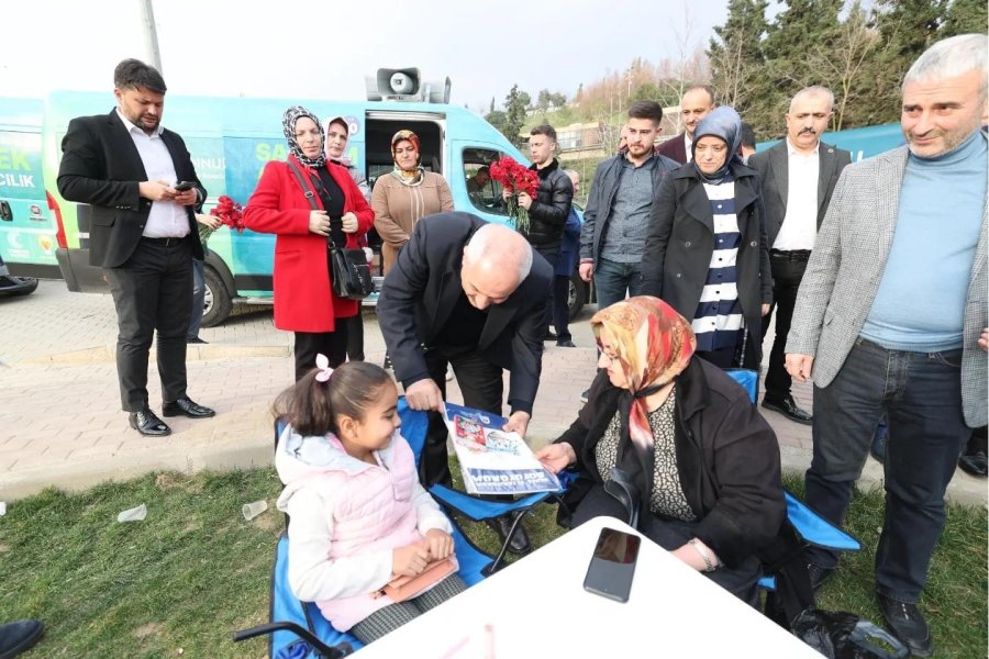 Cumhur’un Adayı Büyükgöz Her Zaman Vatandaşla İç İçe