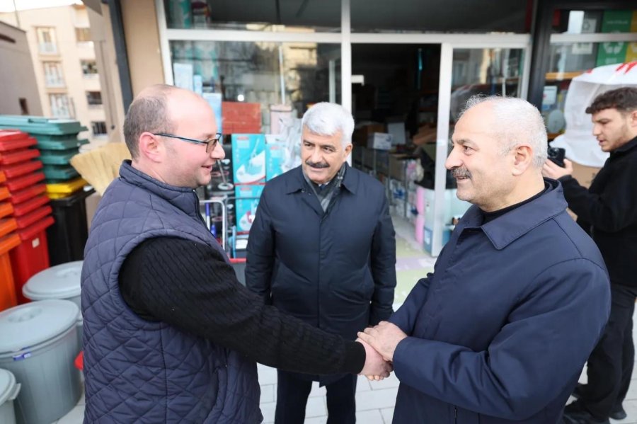 Başkan Adayı Büyükgöz ve Vekil Hülagü Arapçeşme Sakinlerine Misafir Oldu