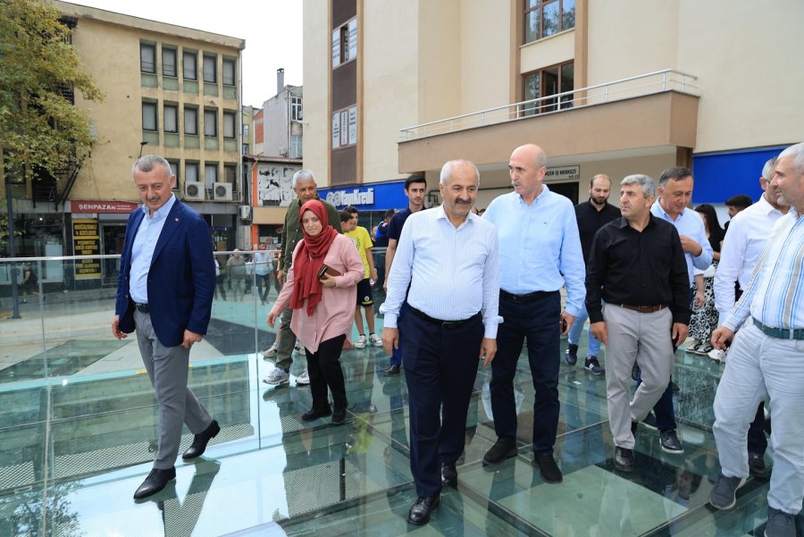 Başkan Büyükakın Tarihi Sarnıcı İnceledi