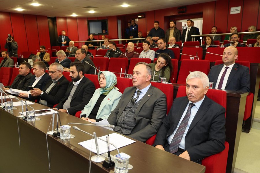 GEBZE BELEDİYESİ ARALIK AYI MECLİSİ TOPLANDI