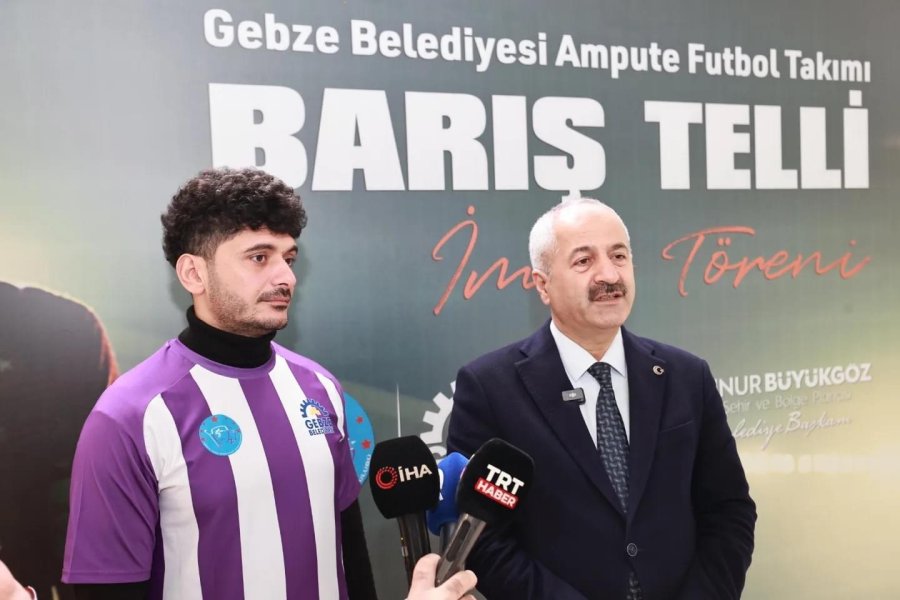 “Ampute Messi” Gebze Ampute’ye Transfer Oldu