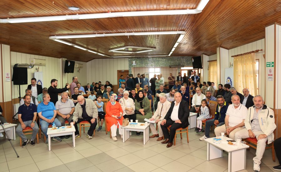 Başkan Büyükgöz, Sultanorhan Mahallesi Sakinleriyle 