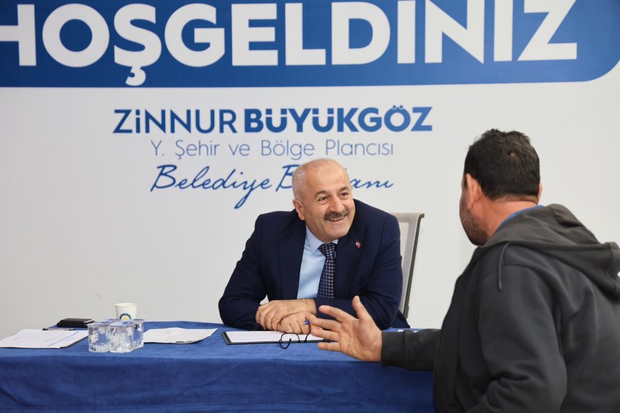 Başkan Büyükgöz Halkla Buluştu