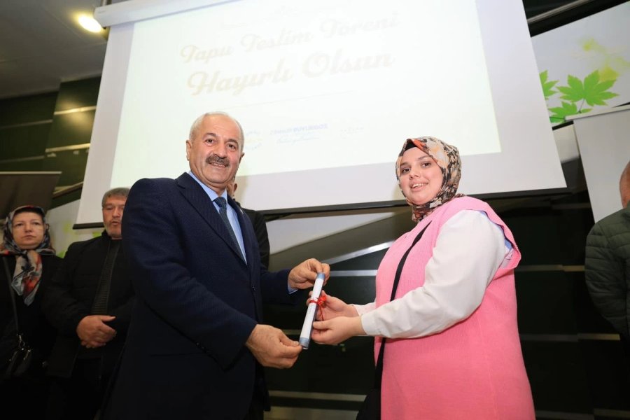 Balçık ve Muallimköy’de Hak Sahipleri Tapularına Kavuştu  