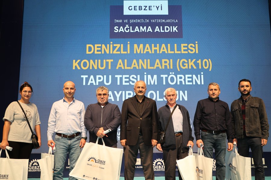 “Şehirci” Başkan Tapu Sorununu Bitiriyor