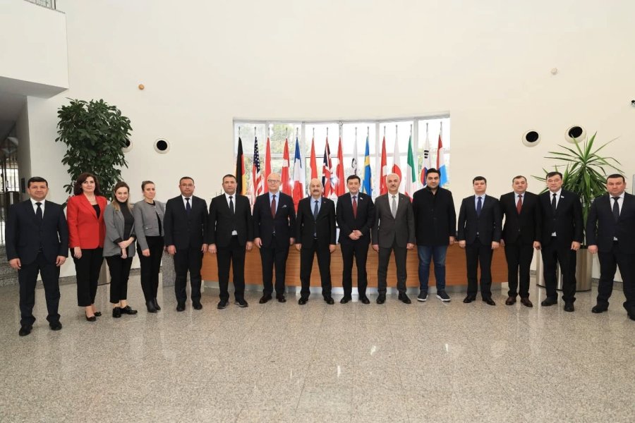 Başkan Büyükgöz’e  Özbekistan’dan Konuklar