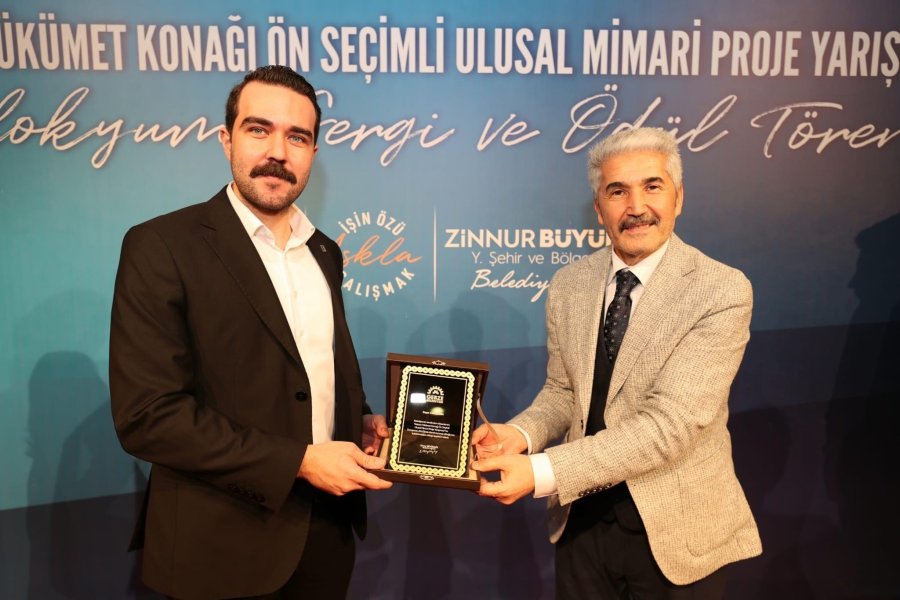 Gebze Hükümet Konağı Proje Yarışmasında Ödüller Sahiplerine Takdim Edildi