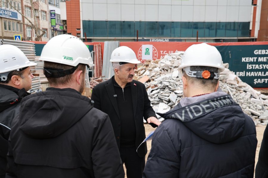 BAŞKAN BÜYÜKGÖZ, TARİHİ ÇARŞI HAMAMI RESTORASYONUNU YERİNDE İNCELEDİ