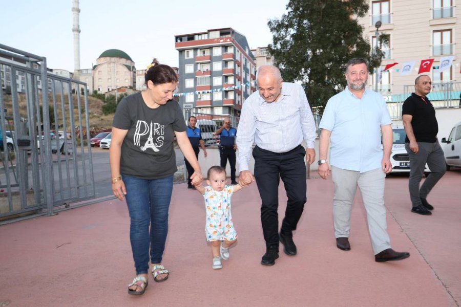 Başkan Büyükgöz’den  Ulus’ta Konsept Park’a Ziyareti