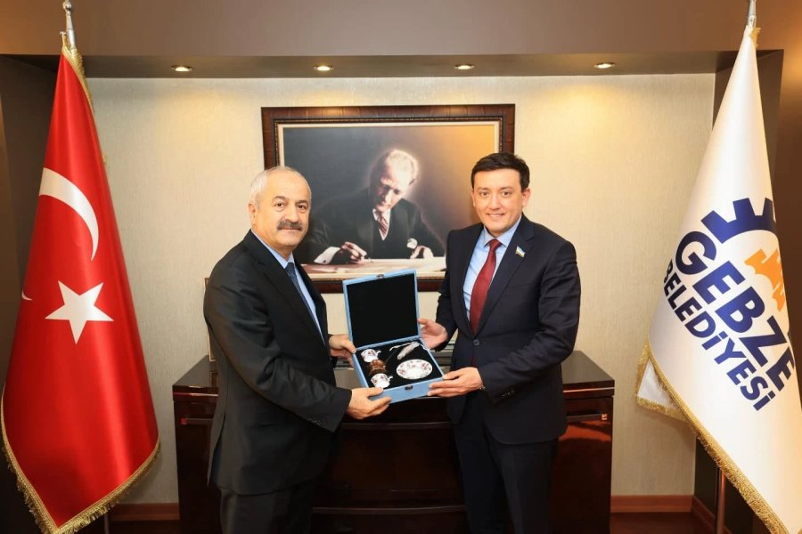 Başkan Büyükgöz’e  Özbekistan’dan Konuklar