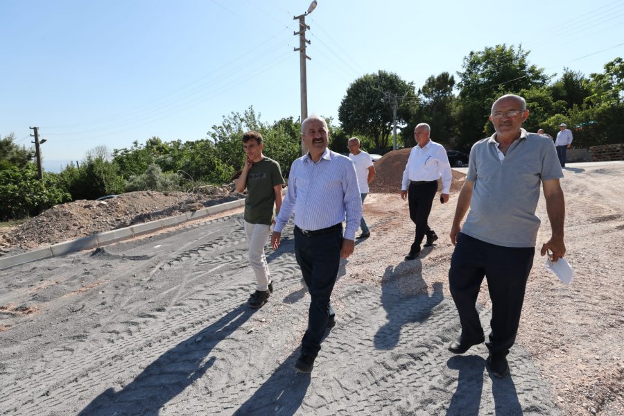 Başkan Büyükgöz Hafta Sonu Sahada Denetimde