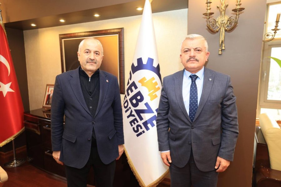 MHP İl Başkanı Batı’dan  Başkan Büyükgöz’e ziyaret