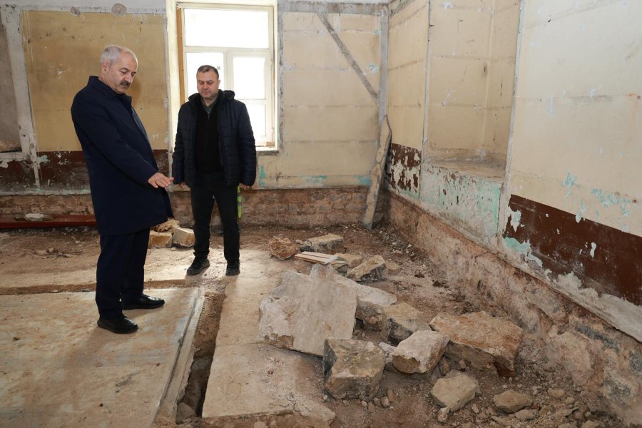 Gebze Belediyesi Tarihi Çarşı Hamamında Restorasyon Çalışmalarını Başlattı