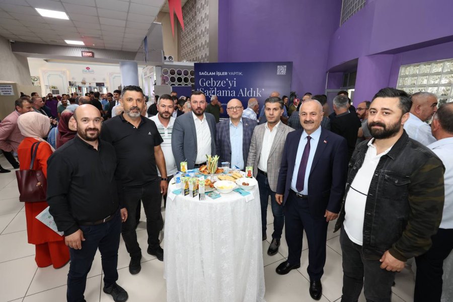 Gebze Belediyesi Hizmet ve Yatırım Dönem Toplantısında Konuşan Başkan BÜYÜKGÖZ: