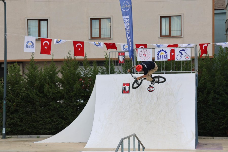 BMX Park Türkiye Şampiyonası İlk Kez Gebze’de Gerçekleşti