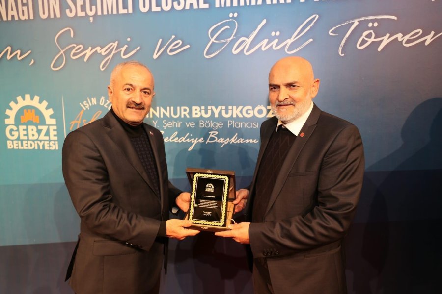 Gebze Hükümet Konağı Proje Yarışmasında Ödüller Sahiplerine Takdim Edildi