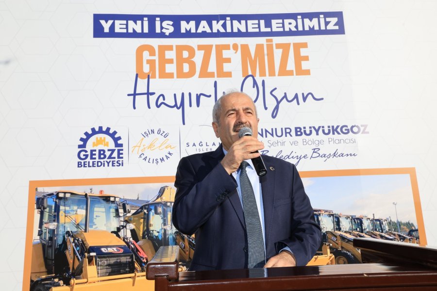 Gebze’nin makine parkı güçleniyor