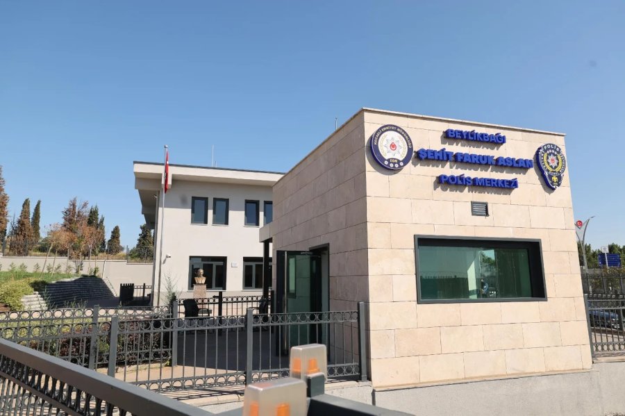 BAŞKAN BÜYÜKGÖZDEN ŞEHİT FARUK ASLAN POLİS MERKEZİNE ZİYARET 