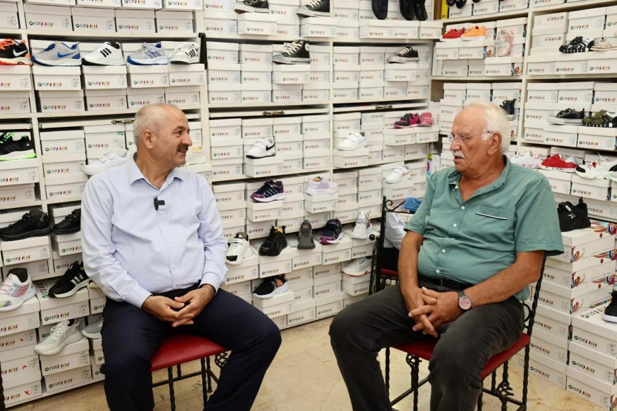 Başkan Büyükgöz’den Esnaf Turu   