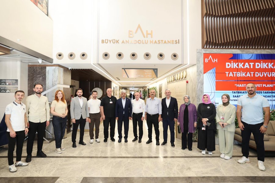 Milletvekili Hülagü ve Başkan Büyükgöz’den Sağlık Kuruluşlarına Ziyaret