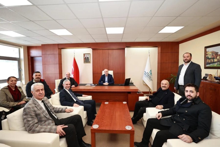 Cumhur İttifakı Adayı Büyükgöz’den Eski Başkanlara ‘Vefa’ Ziyaretleri